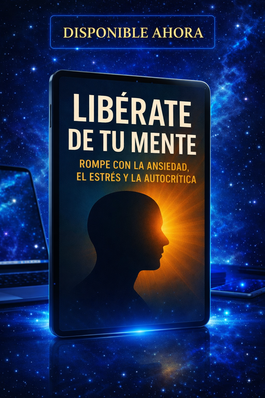 LIBÉRATE DE TU MENTE: Rompe con la ansiedad, la autocrítica y el ruido mental sin terapias eternas ni técnicas complicadas + 8 BONOS DE REGALO